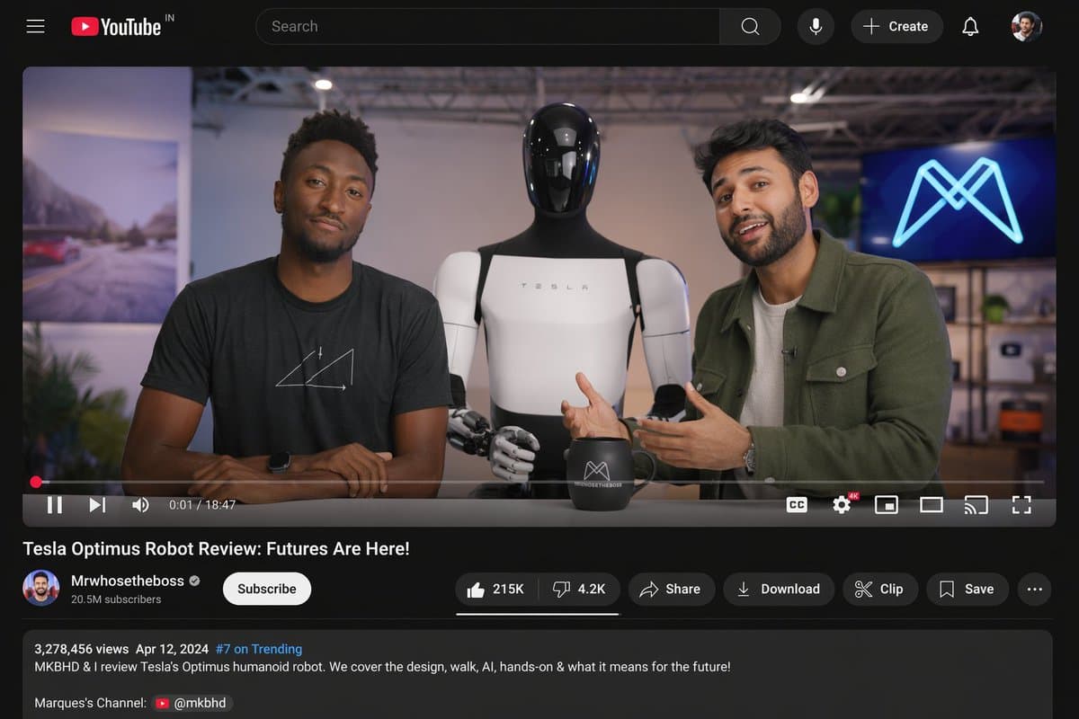 YouTube 视频界面模型 preview image 1