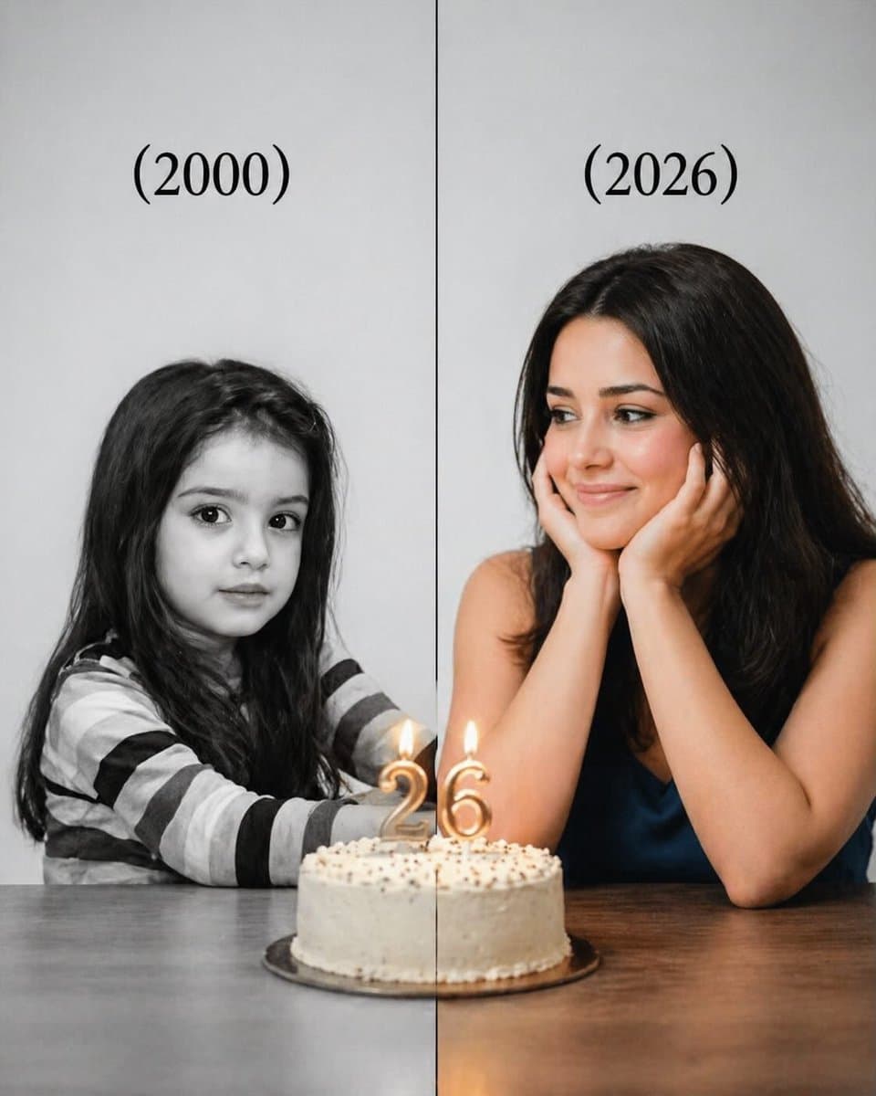 Split-Time Birthday Portrait preview image 2