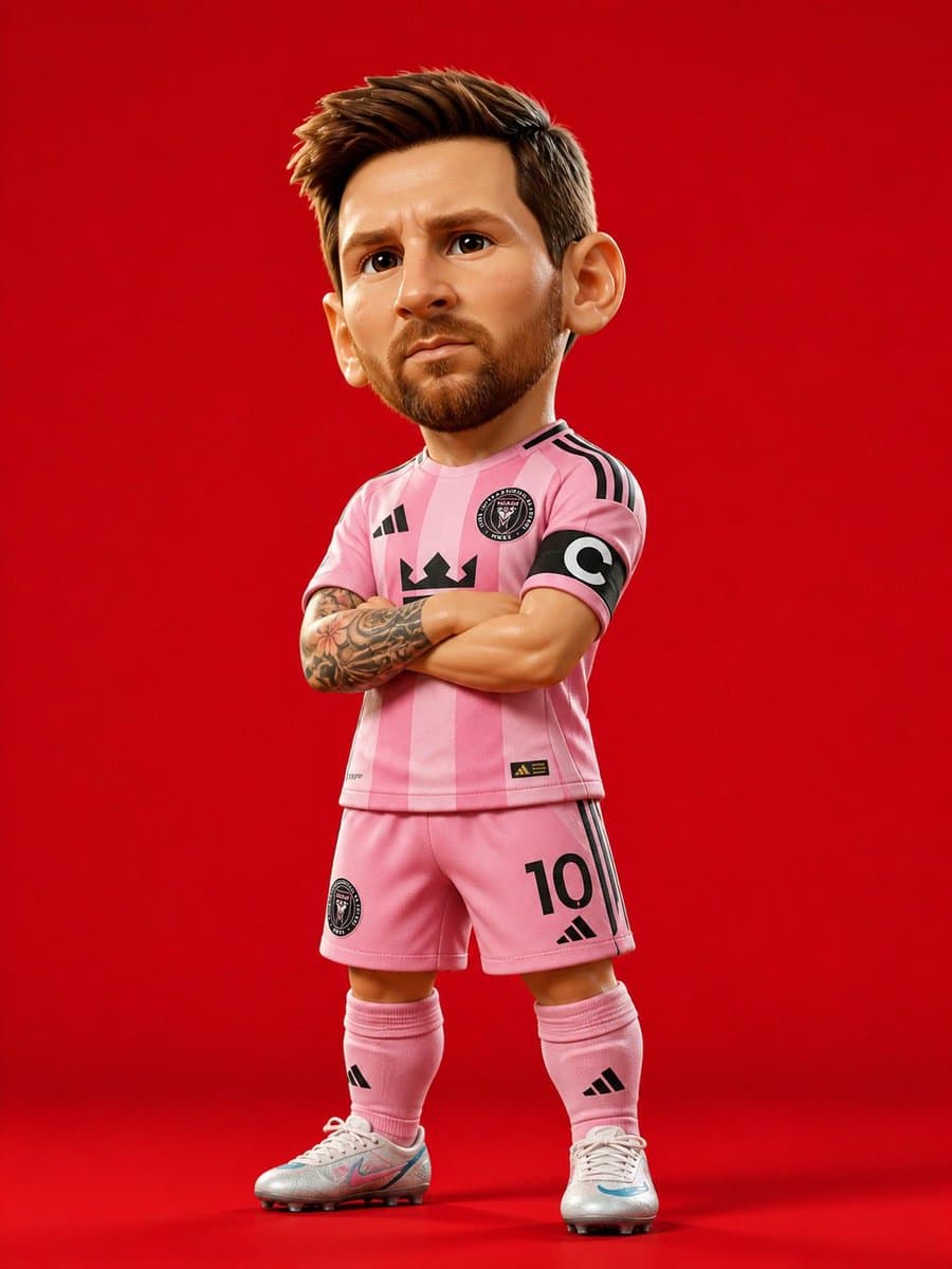 3D Stylized Soccer Player preview image 4