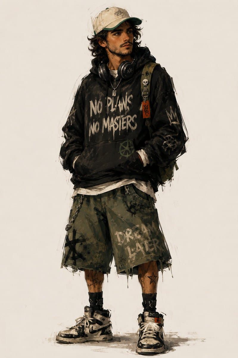 都市时尚人物概念艺术 preview image 1