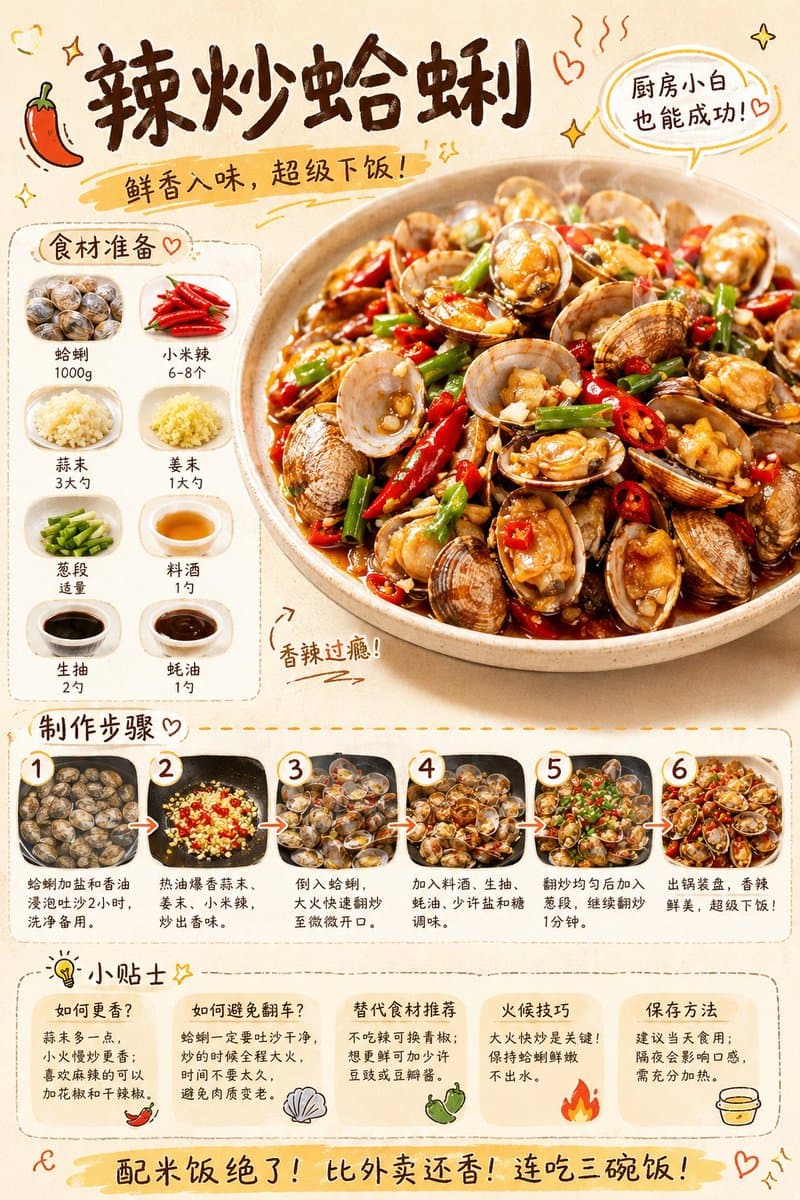 美食食谱视觉笔记海报 preview image 2