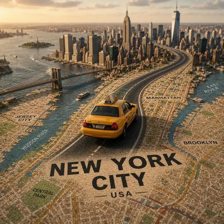 Tilt-Shift Travel Map Diorama preview image 2