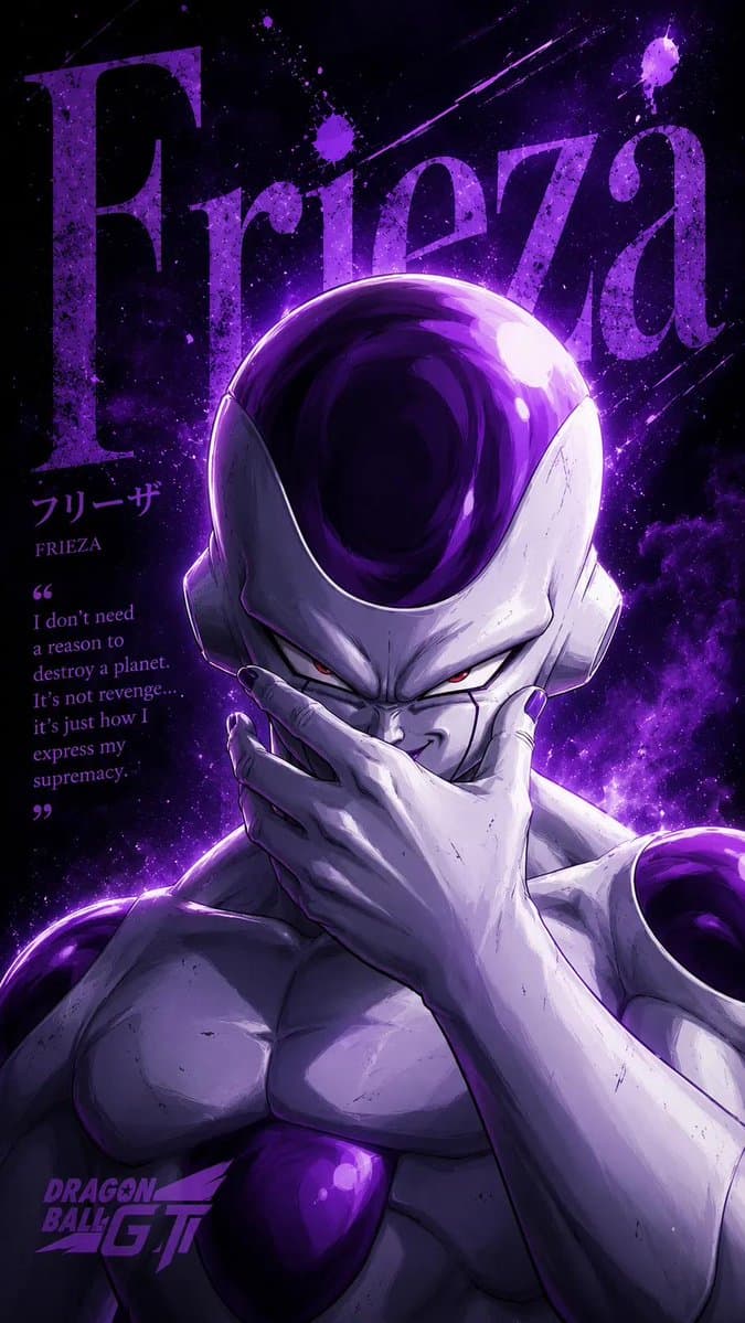 Anime Villain Infographic Poster preview image 3