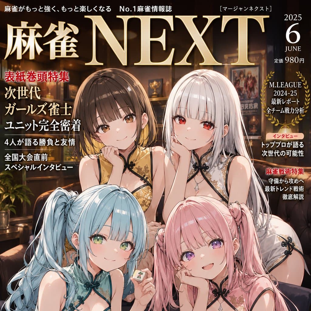动漫麻将杂志封面 preview image 1