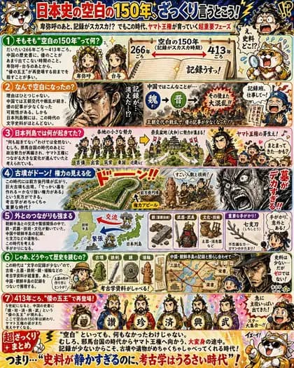 日本 150 年差距的漫画历史海报 preview image 1