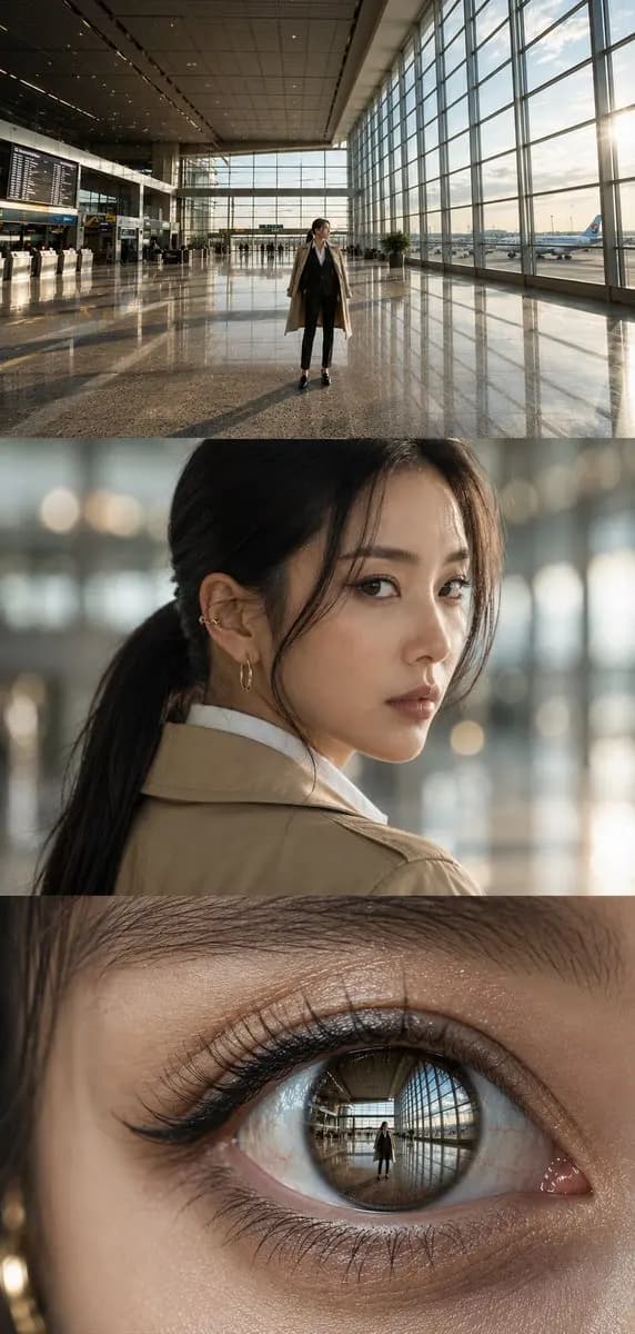 机场三联眼睛反射 preview image 1