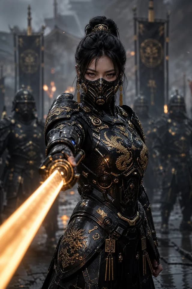 网络武士女皇肖像 preview image 1