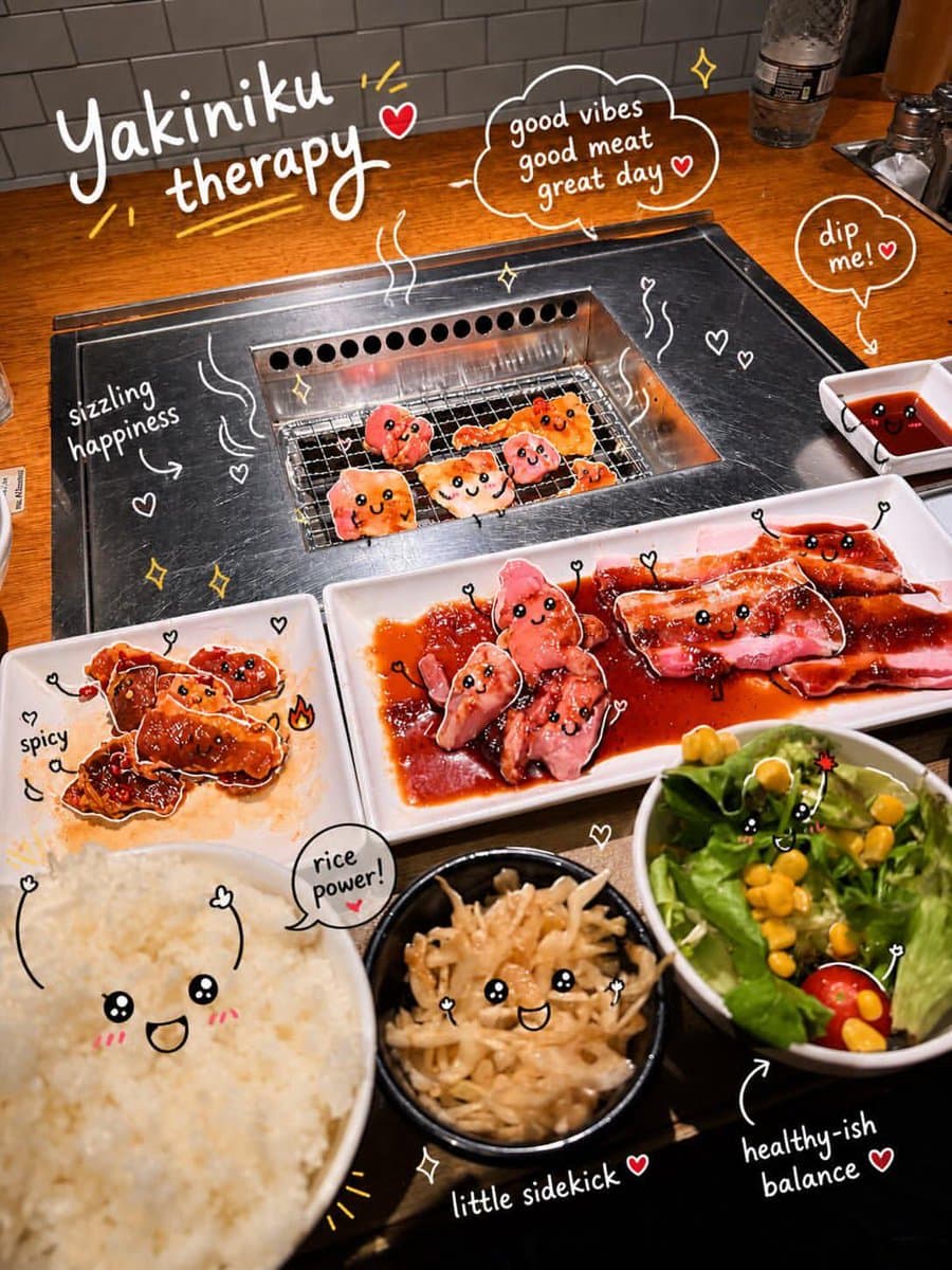 Kawaii Doodle Food Photography preview image 3