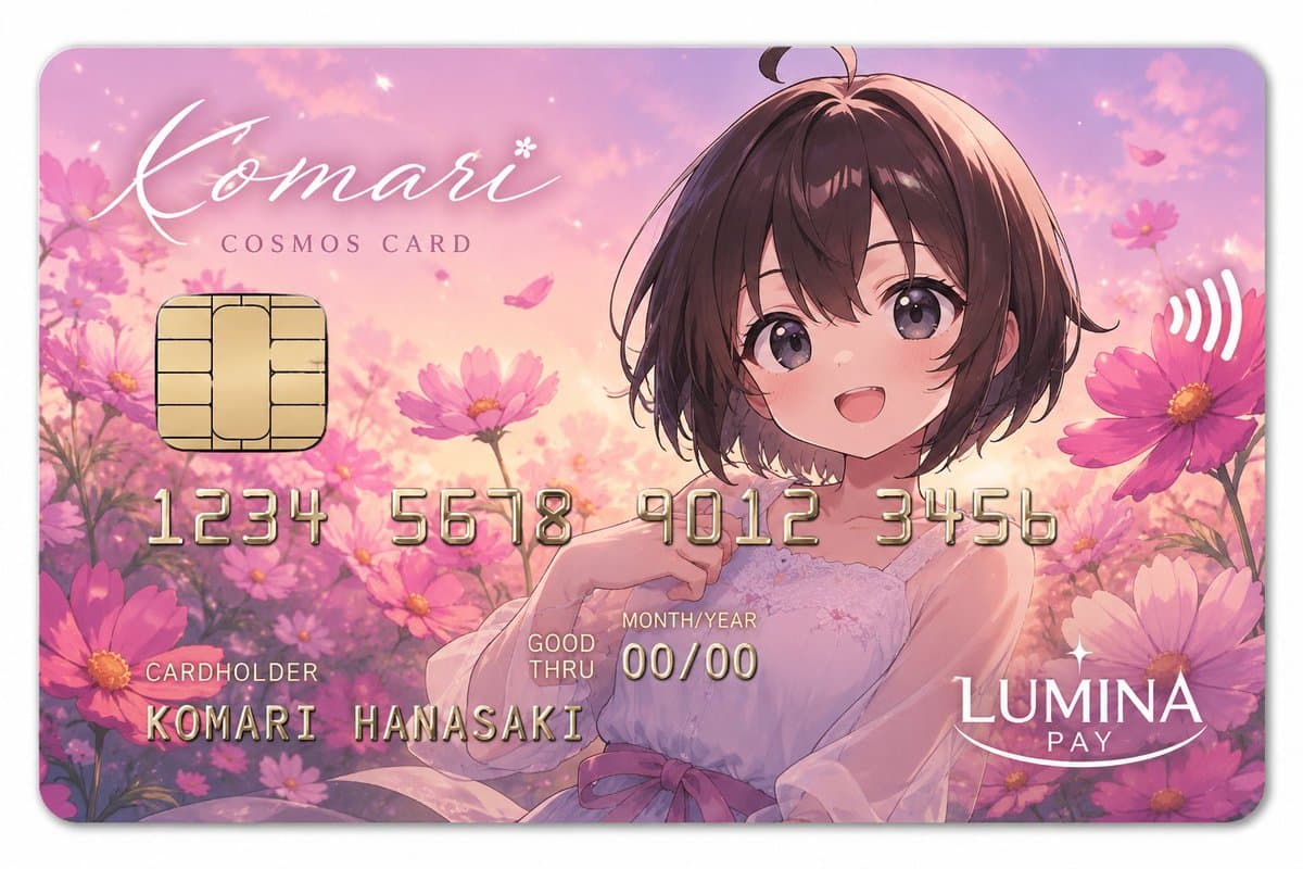 Anime Cosmos Payment Card preview image 1