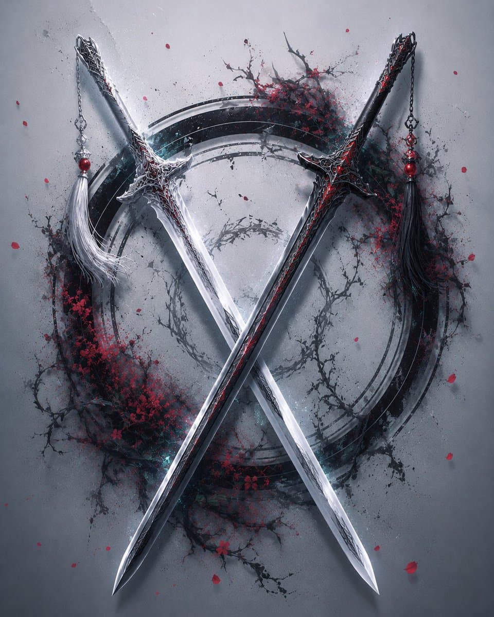 Crossed Eastern Dark Fantasy Polearms preview image 2