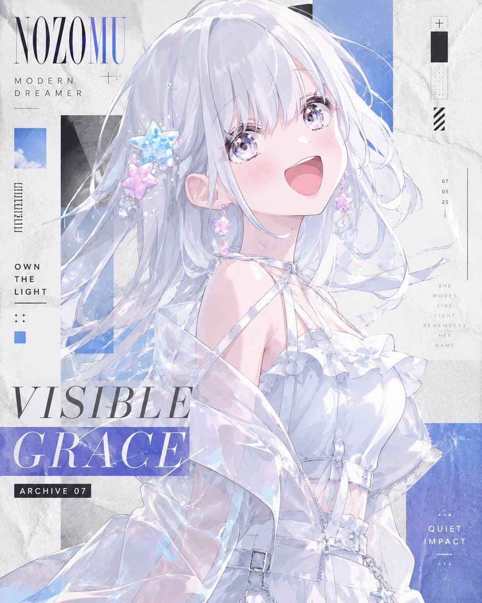 Anime Fashion Magazine Poster preview image 2