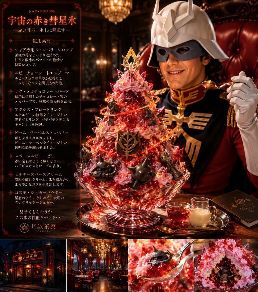 Fantasy Japanese Kakigori Design preview image 3