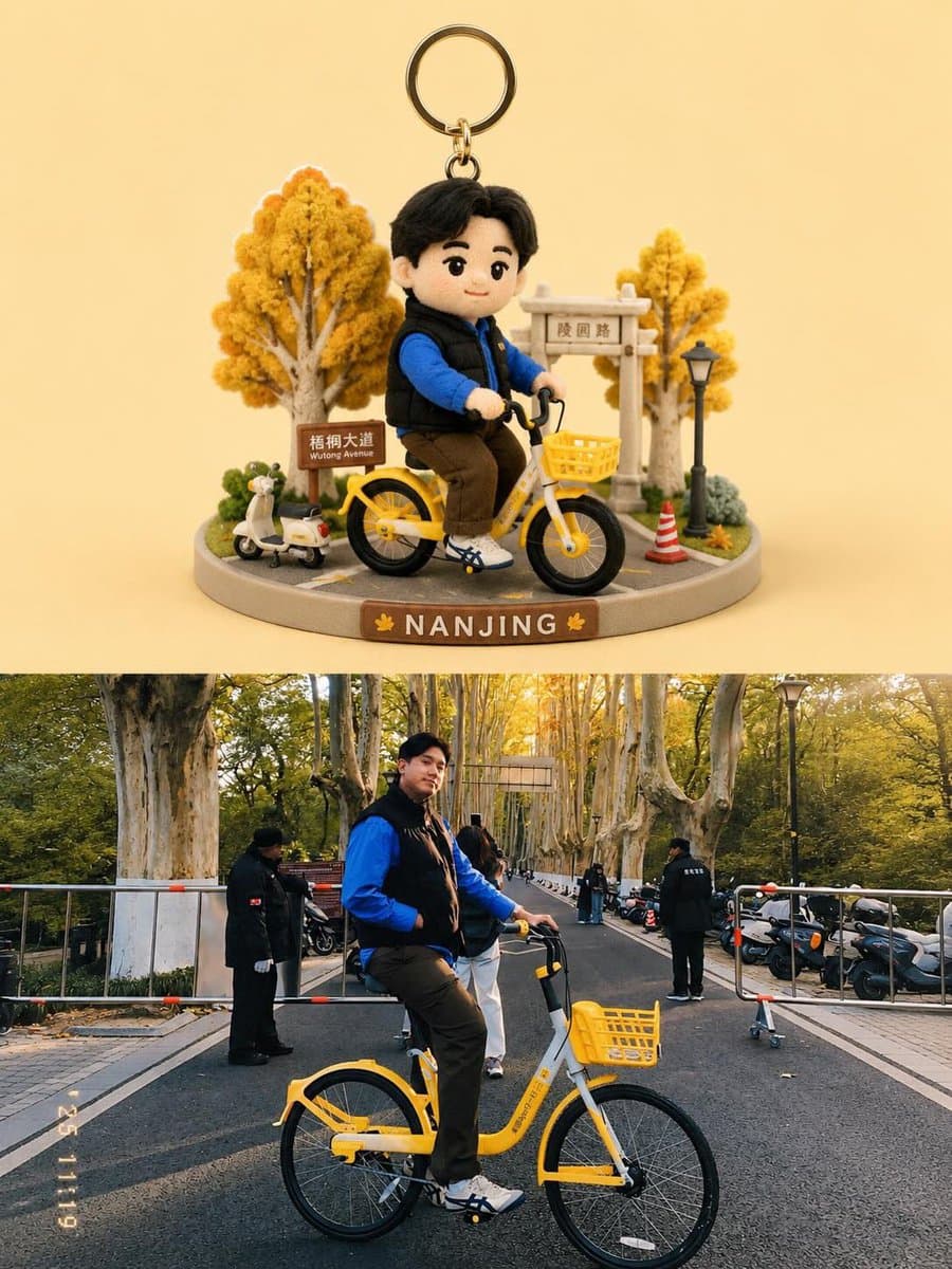 Toy Keychain vs Real Life Comparison preview image 2