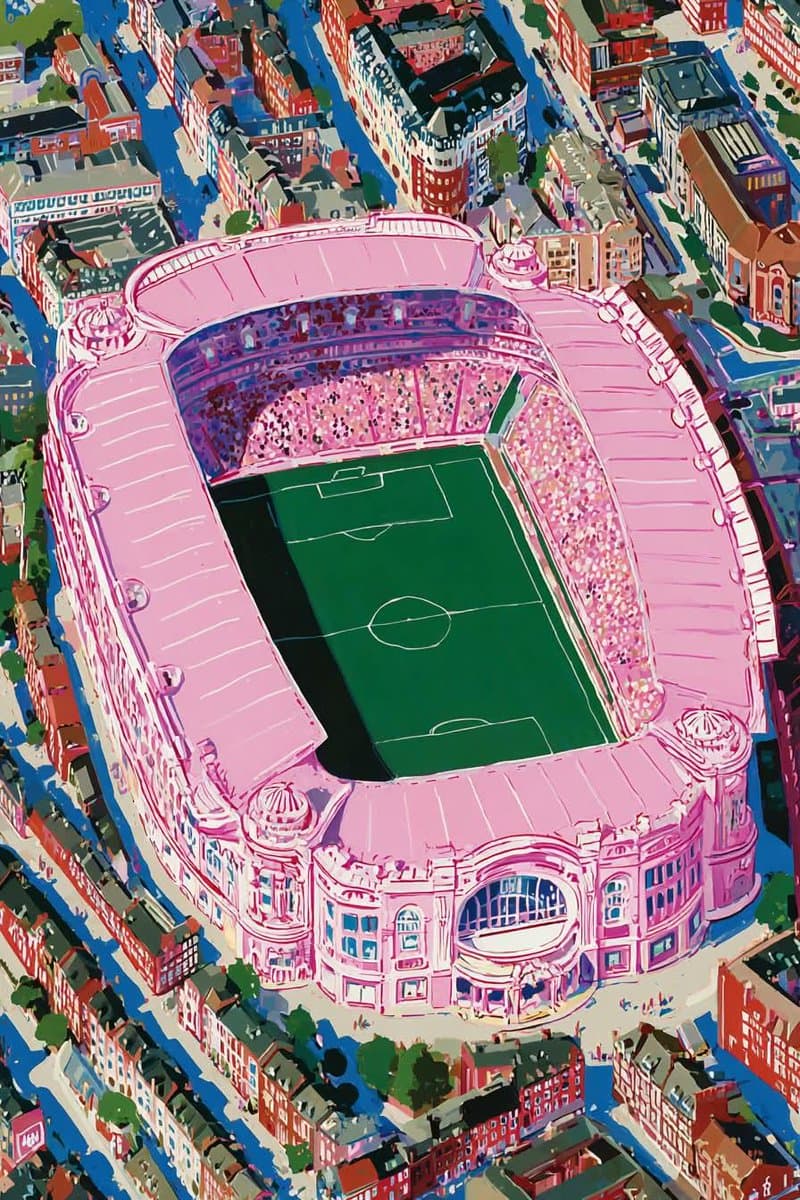 Dreamlike Football Surrealist Illustration preview image 1