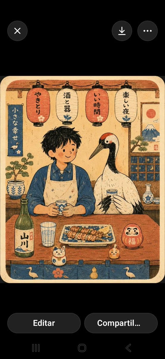 Modern Risograph Café Poster - 1 preview image 3